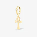Cercei creoli cu simbolul Ankh